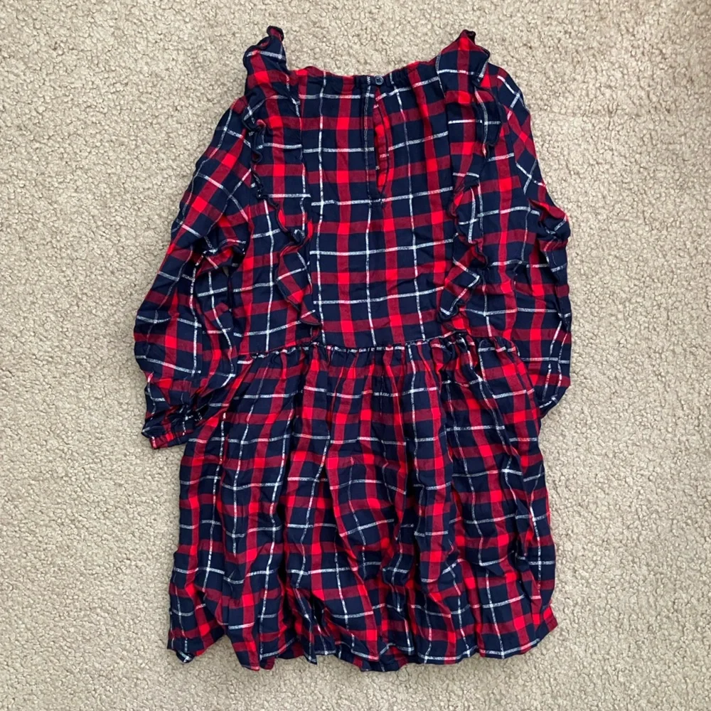 Osh Kosh plaid dress, size 4T